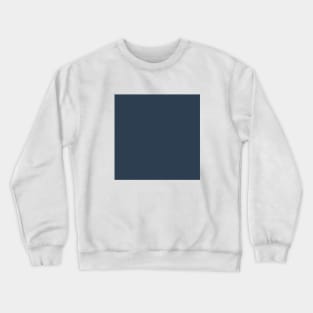 Solid pickled bluewood Color Crewneck Sweatshirt